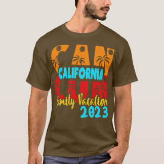 カンクン2023 California Summer Family Coule Matchi Tシャツ