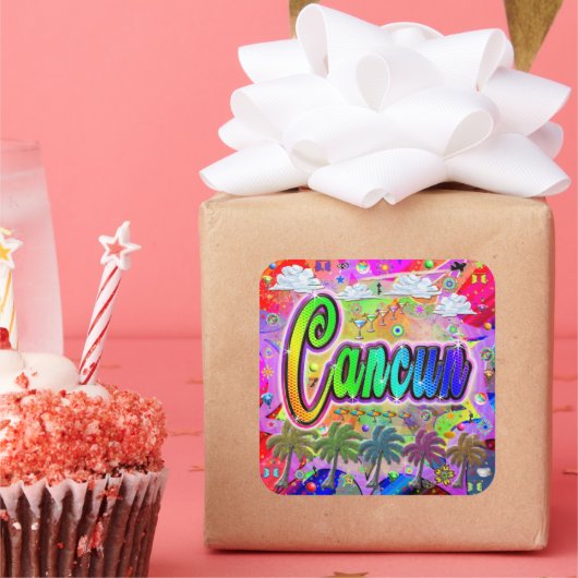 カンクン ビスタエクスプレス ステッカー (パーティー)