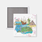 カンクン マグネット (正面/裏面)