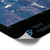 カンクン，メキシコ衛星ポスター ポスター (角)