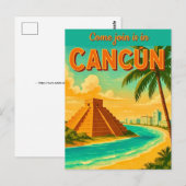 カンクン メキシコ ご招待 ポストカード (正面/裏面)