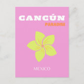 カンクン,メキシコ,トロピカルアート,名門私立校風のルー名門私立校風のム シーズンポストカード (正面)