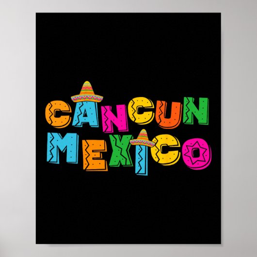 カンクン メキシコ ポスター (正面)
