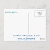 カンクン#17葉書 ポストカード (裏面)