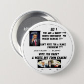 カンザスからのバリー 缶バッジ (正面&裏面)