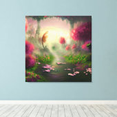 カンザスじゃない！ウォールアート キャンバスプリント (インサイチュ (ウッドフロア))