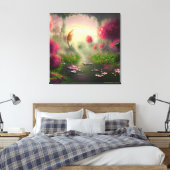 カンザスじゃない！ウォールアート キャンバスプリント (インサイチュ (寝室))