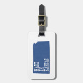 カンザスで作られる ラゲッジタグ (正面縦)