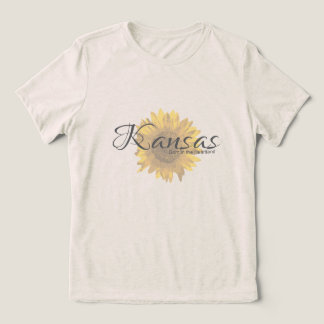 カンザスのひまわり トライブレンドTシャツ