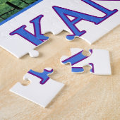 カンザスのトルネード ジグソーパズル (側面)