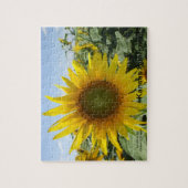 カンザスのヒマワリ ジグソーパズル (縦)