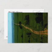 カンザスのフリント丘陵 ポストカード (正面/裏面)