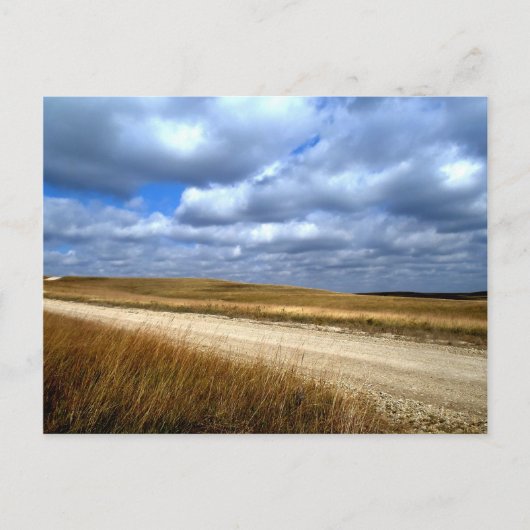 カンザスのフリント・ヒル ポストカード (正面)