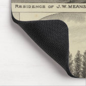 カンザスのマスとサビン マウスパッド (コーナー)