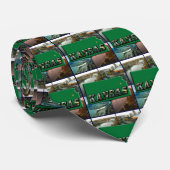 カンザスの地図と写真 ネクタイ (ロール)