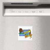 カンザスの地図2 マグネット (インサイチュ (食洗機))