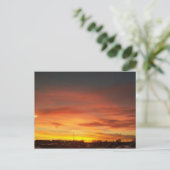 カンザスの夕日 ポストカード (スタンド正面)