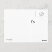 カンザスの夕日 ポストカード (裏面)