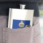 カンザスの州Birdorable: 西部のMeadowlark フラスク (インサイチュ)