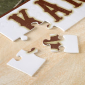 カンザスの幌馬車 ジグソーパズル (側面)