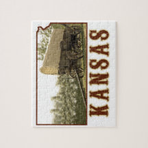 カンザスの幌馬車