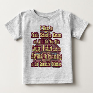 カンザスの幼児の長袖 ベビーTシャツ