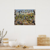 カンザスの裏庭の鳥 ポスター (キッチン)