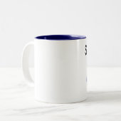 カンザスの誰かが私を愛している ツートーンマグカップ (正面左)