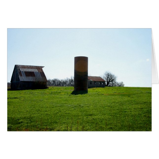 カンザスの農地 (正面横)