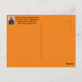 カンザスの電源ラインのサンセットポストカード ポストカード (裏面)