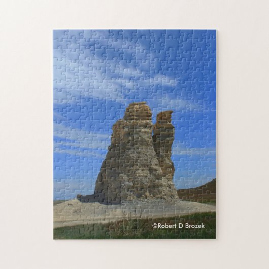 カンザスのCastle Rockのパズル ジグソーパズル (縦)