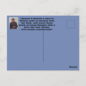 カンザスウィルソン湖南ルーカスKsポストカード ポストカード (裏面)