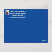 カンザスウィンドミルサンセットポストカード ポストカード (裏面)