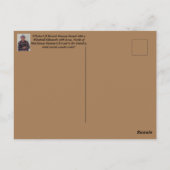 カンザスウィンドミルシルエットサンセットポストカード ポストカード (裏面)