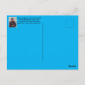 カンザスウィンドミルシルエットサンセットポストカード ポストカード (裏面)