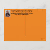 カンザスオレンジサンセットw反射ポストカード ポストカード (裏面)