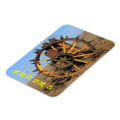 カンザスカントリーメールボックスアンティークリムマグネット マグネット (左側)