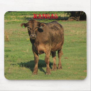 カンザスカントリー牛 マウスパッド