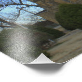 カンザスカントリー石灰岩教会の写真の拡大 フォトプリント            (角)