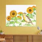 カンザスキャンバスアート キャンバスプリント (インサイチュ (リビング))