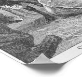 カンザスコーンコラルの牛 ポスター (角)