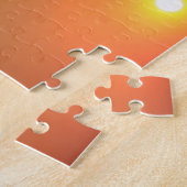 カンザスゴールデンオレンジサンセット ジグソーパズル (側面)