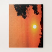 カンザスゴールデンサンセット ジグソーパズル (縦)