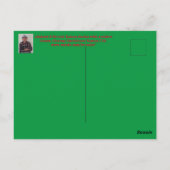 カンザスサボテン開花ポストカード ポストカード (裏面)