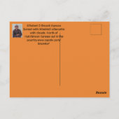 カンザスサンセットと雲のポストカード ポストカード (裏面)