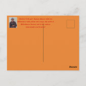 カンザスサンセットツリーシルエットポストカード ポストカード (裏面)