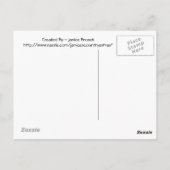 カンザスサンセットポストカード ポストカード (裏面)