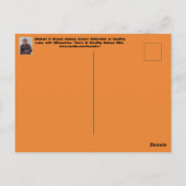 カンザスサンセットリフレクション優れたレイクポストカード ポストカード (裏面)