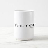 カンザスシティのコーヒー・マグの叙情詩的なオペラ コーヒーマグカップ (中央)
