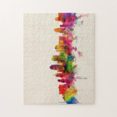 カンザスシティのスカイラインの都市景観 ジグソーパズル (縦)